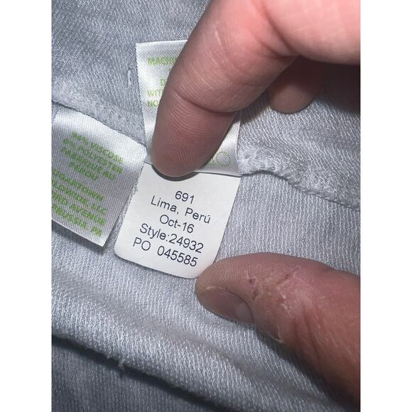 Lilly Pulitzer Cardigan Women’s Size XXS Gray Open Front Shawl Collar Sweater - Picture 7 of 16